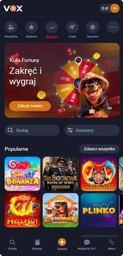 VoxCasino app download