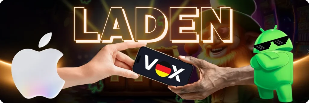 Anleitung zum Herunterladen der VOX Casino App