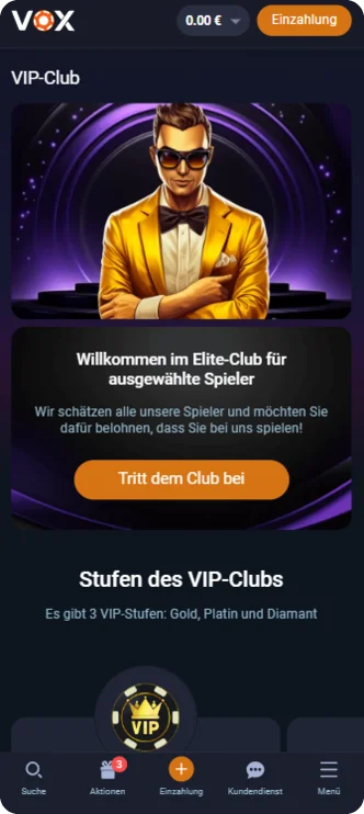 Vox Casino App Club-VIP