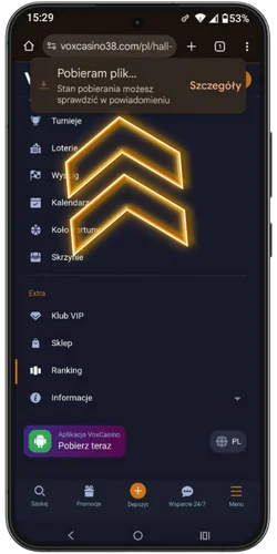 Zainstaluj plik APK