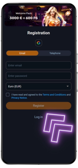 Complete registration