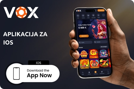 Prenos aplikacije Vox Casino in namestitev na iOS