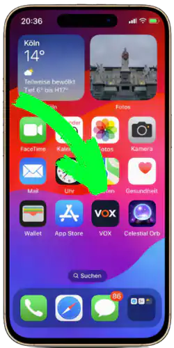 VOX Casino App - Die Verknüpfung mit der Anwendung befindet sich bereits auf Ihrem Desktop