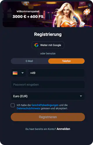 Vox Casino app Registrieren Sie sich uber Ihre Telefonnummer
