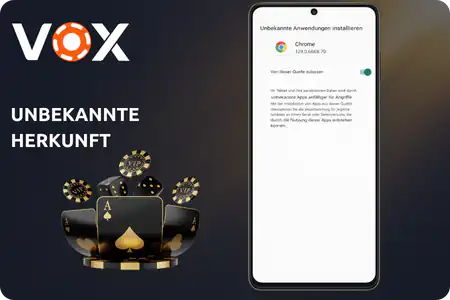 Vox Casino Unbekannte Herkunft